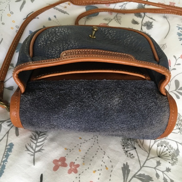 Dooney & Bourke vintage mini Calvary bag in navy - Picture 9 of 9